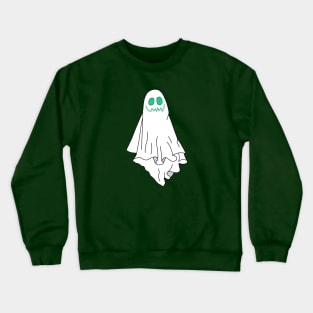 smiling ghost Crewneck Sweatshirt